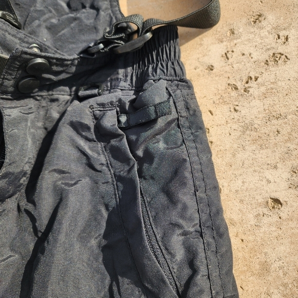 Slalom Unisex Children's Black Snow bib Ski pants Size XS 4/5 - Picture 4 of 11